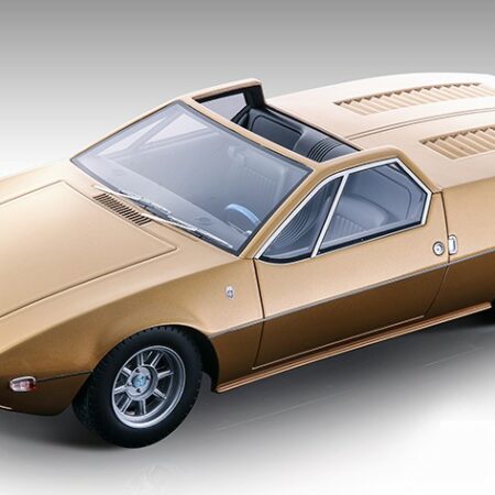 Tecnomodel DE TOMASO MANGUSTA SPYDER 1966 MET.GOLD 1:18