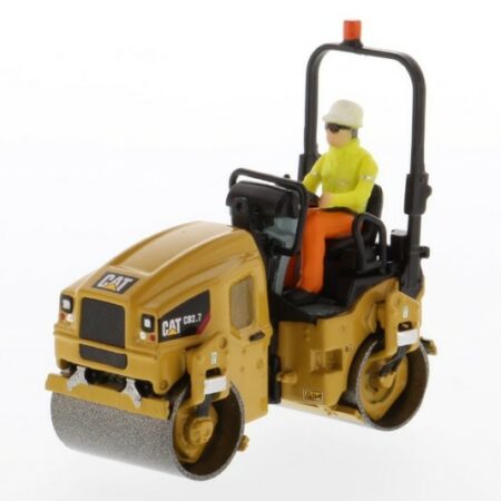 Diecast Master CAT CB-2.7 UTILITY COMPACTOR 1:50