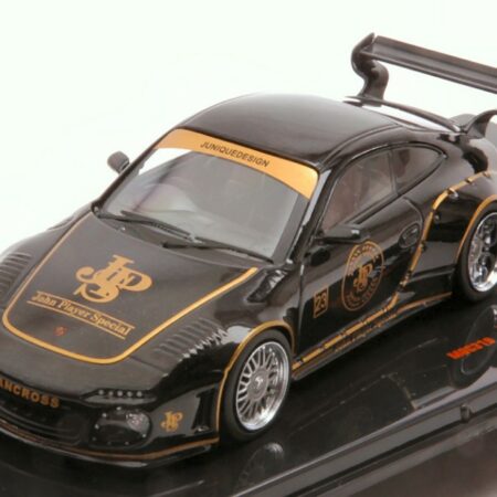 Ixo Model PORSCHE OLD AND NEW 997 N.23 JPS BLACK (BASE 911-997)1:43