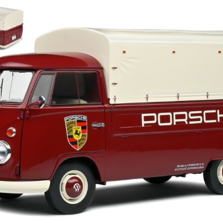 Solido VOLKSWAGEN T1 PICK UP PORSCHE SERVICE 1950 RED 1:18