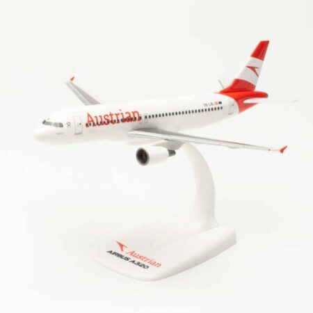 Herpa AIRBUS A320 AUSTRIAN AIRLINES 7-8/2022  1:200