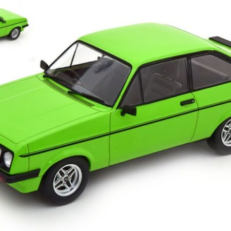 ModelCarGroup FORD ESCORT MKII RS 2000 RIGHT HAND DRIVE LIGHT GREEN 1:18