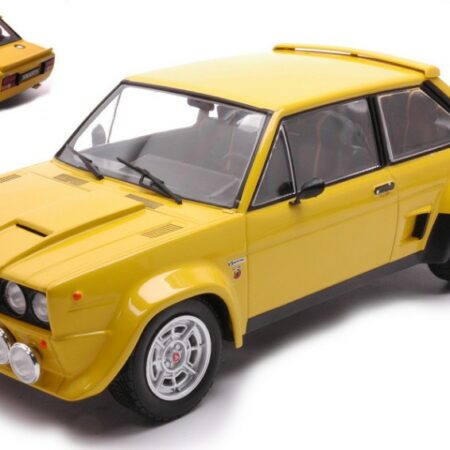 Ixo Model FIAT 131 ABARTH 1980 YELLOW 1:18