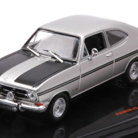 Ixo Model OPEL KADETT B COUPE RALLY 1966 SILVER 1:43