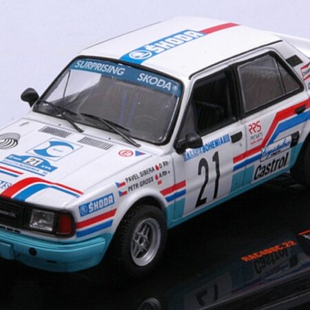 Ixo Model SKODA 130 L N.21 RALLY BOHEMIA 1988
SIBERA/GROSS 1:43