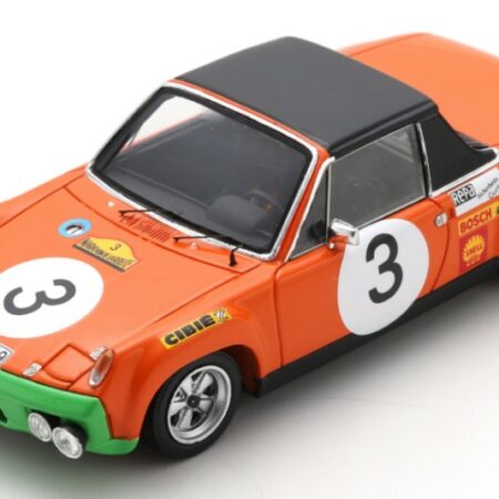 Spark Model PORSCHE 914/6 N.3 2nd MARATHON DE LA ROUTE 1970 WALDEGAARD-ANDERSSON-CHA