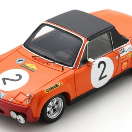 Spark Model PORSCHE 914/6 N.2 3rd MAR.D.LA ROUTE 1970 BALLOTLENA-KOOB-STEKKONIG 1:43