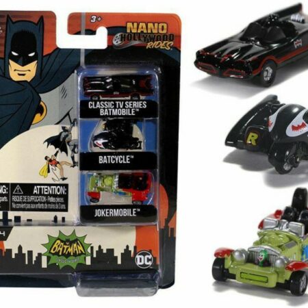 Jada Toys BATMAN 3-PACK NANO CARS mm 30 BLISTER