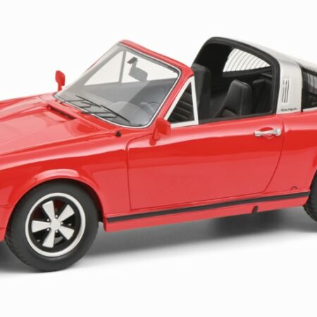 Schuco PORSCHE 911 TARGA CABRIOLET 1977 RED 1:18