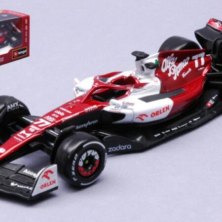 Burago ALFA ROMEO F1 VALTTERI BOTTAS 2022 N.77 BAHRAIN GP 1:43