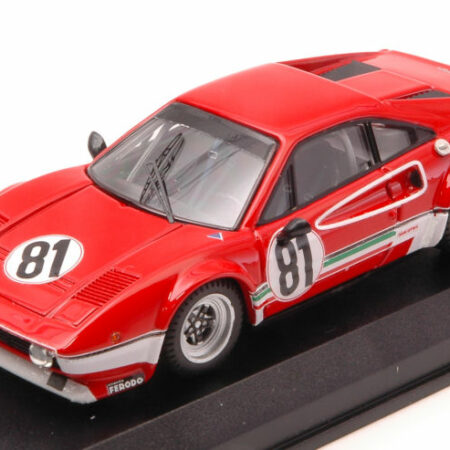 Best Model FERRARI 308 GTB LM N.81 BENELUX ZOLDER 1976 M.DANTINNE 1:43