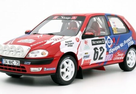 Ottomobile CITROEN SAXO VTS N.62 2nd RAC RALLY 2000 S.LOEB 1:18