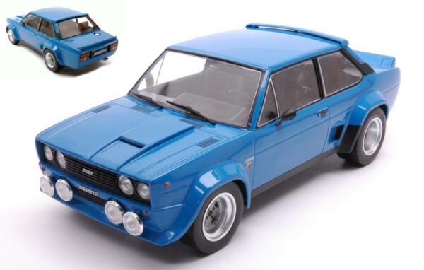 Ixo Model FIAT 131 ABARTH 1980 BLUE 1:18