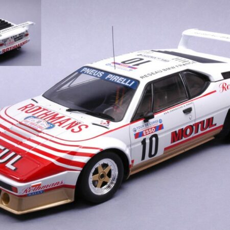 Ixo Model BMW M1 N.10 TOUR DE CORSE 1982 DARNICHE/MAHE 1:18