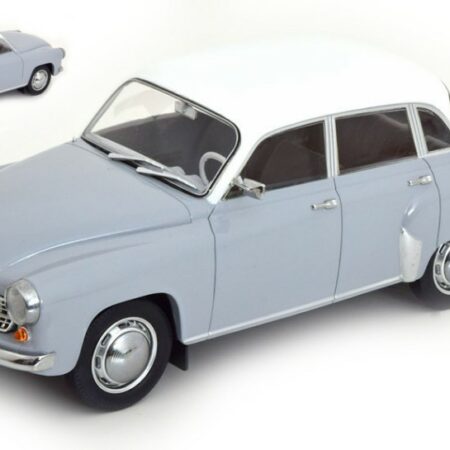 ModelCarGroup WARTBURG 311 GREY/WHITE 1:18