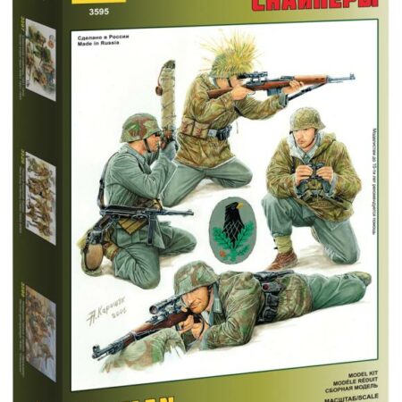 Zvezda GERMAN SNIPER TEAM WWII KIT 1:35