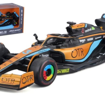 Burago MC LAREN MCL 36 N.3 DANIEL RICCIARDO 2022 1:43