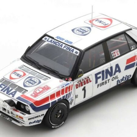 Spark Model LANCIA DELTA HF 16V N.1 WINNER RALLY SANREMO 1991 AURIOL-OCCELLI 1:43