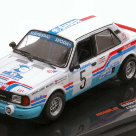 Ixo Model SKODA 130 L N.5 RALLY BOHEMIA 1988
HAUGLAND/WILLIS 1:43