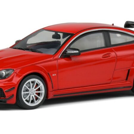 Solido MERCEDES C63 AMG BLACK SERIES 2012 FIRE OPAL RED 1:43