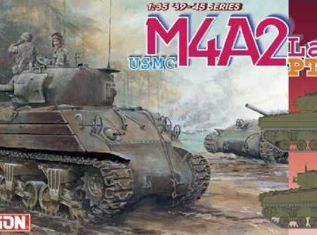 Dragon U.S.MARINES M4A2(W) (PTO)  KIT 1:35