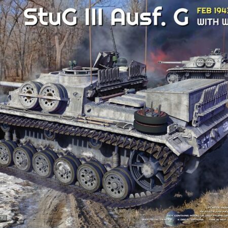 Miniart STUG III AUSF. G FEB.1943 ALKETT PROD.WITH WINTERKETTEN KIT 1:35