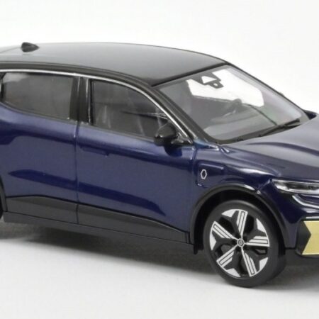 Norev RENAULT MEGANE E-TECH 100% ELECTRIC 2022 MIDNIGHT BLUE & BLACK 1:43