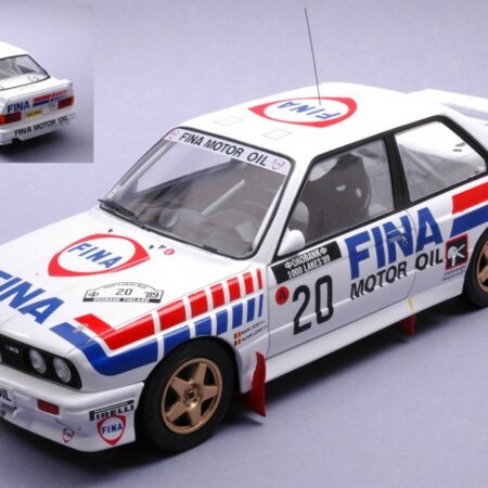 Ixo Model BMW M3 E30 N.20 1000 LAKES RALLY 1989 DUEZ/LOPES 1:18