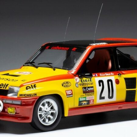 Ixo Model RENAULT 5 TURBO N.20 RALLY MONTE CARLO 1981 SABY/LE SAUX 1:18