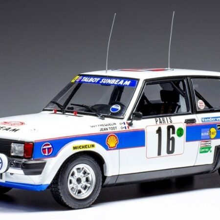 Ixo Model TALBOT SUNBEAM LOTUS N.16 RALLY MONTE CARLO 1981 FREQUELIN/TODT 1:24