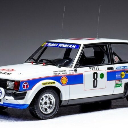 Ixo Model TALBOT SUNBEAM LOTUS N.8 RALLY MONTE CARLO 1981 TOIVONEN/GALLAGHER1:24