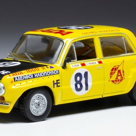 Ixo Model LADA 1600 N.81 RALLY ACROPOLIS 1977
BRUNDZA/BRUM 1:43