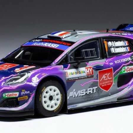 Ixo Model FORD PUMA RALLY1 N.7 RALLY SARDEGNA 2022 LOUBET/LANDAIS 1:43