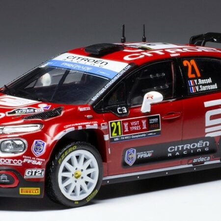 Ixo Model CITROEN C3 RALLY 2 N.21 WRC2 RALLY YPERN 2022
ROSSEL/BOULLOUD 1:43