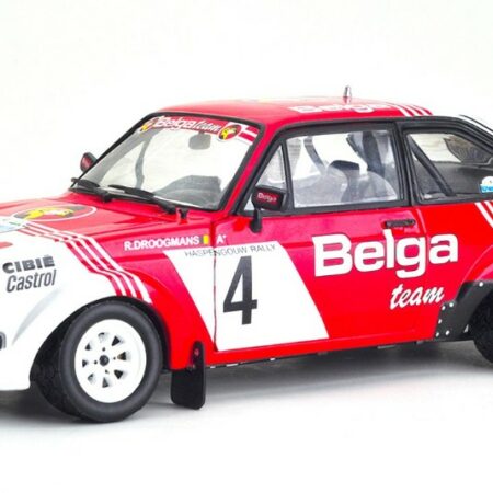 SunStar FORD ESCORT RS 1800 MKII N.4 HASPENGOUW RALLY 1981 DROOGMANS/JOOSTEN1:18