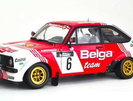 SunStar FORD ESCORT RS 1800 N.6 HASPENGOUW RALLY 1982 DROOGMANS/JOOSTEN  1:18