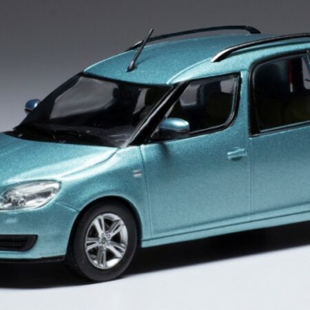 Ixo Model SKODA ROOMSTER 2007 LIGHT MET.BLUE 1:43