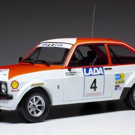 Ixo Model FORD ESCORT MK II RS 1800 N.4 1000 LAKES RALLY 1977 VATANEN/AHO 1:18