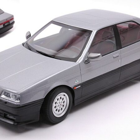 Triple 9 ALFA ROMEO 164 Q4 1994 SILVER GREY METALLIC/DARK RED INTERIOR 1:18