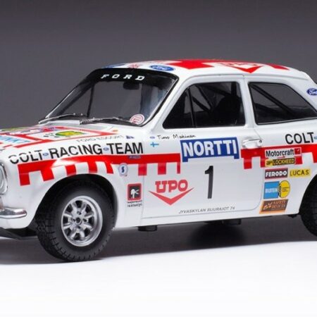 Ixo Model FORD ESCORT MK I RS 1600 N.1 1000 LAKES RALLY 1973 MAKINEN/LIDDON 1:18