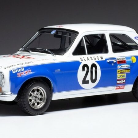 Ixo Model FORD ESCORT MK I RS 1600 N.20 RALLY M.CARLO 1973 MIKKOLA/PORTER 1:18