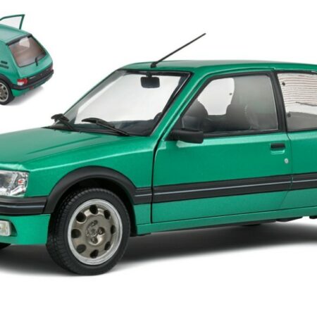 Solido PEUGEOT 205 GTI GRIFFE 1992 FLUORITE GREEN 1:18