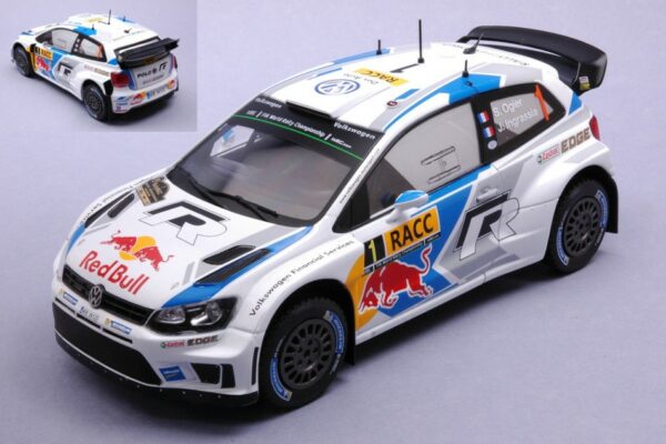 Ixo Model VW POLO R N.1 RALLY WM 2014 OGIER/INGRASSIA 1:24