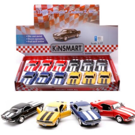 Kinsmart CHEVROLET CAMARO Z/28 1967 COL.ASS.cm 12 1:37