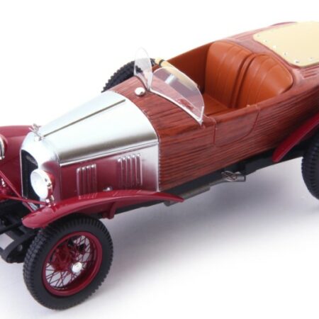 Autocult AMILCAR CGS 3 SKIFF 1925 SILVER/RED 1:43