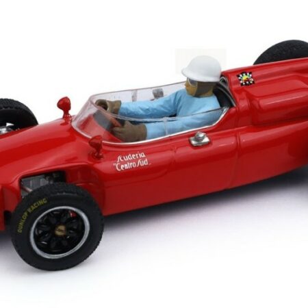 Brumm COOPER T53 N.62 ITALY GP 1961 LORENZO BANDINI W/PILOTE 1:43