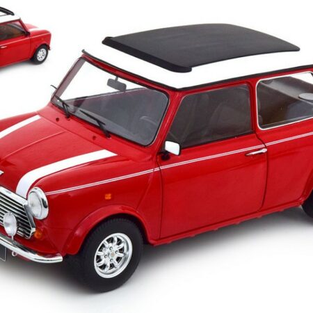 KK Scale MINI COOPER SUNROOF RED/WHITE 1:12