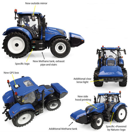 Universal Hobbies TRATTORE NEW HOLLAND T6.180 METHANE 1:32