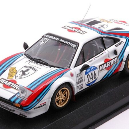 Best Model FERRARI 308 GTB N.246 TOUR DE CORSE HISTORIQUE 2012 AGHINA-RUPERT 1:43