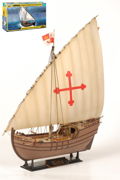 Zvezda CARAVEL NINA KIT 1:100